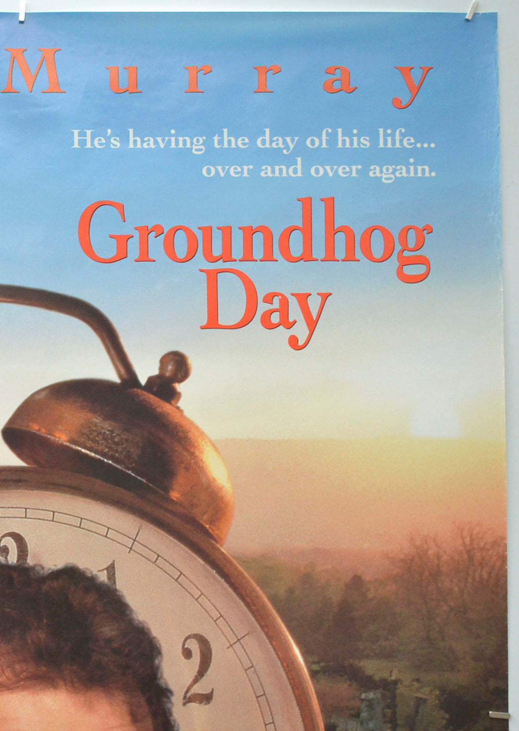 GROUNDHOG DAY (Top Right) Cinema One Sheet Movie Poster 