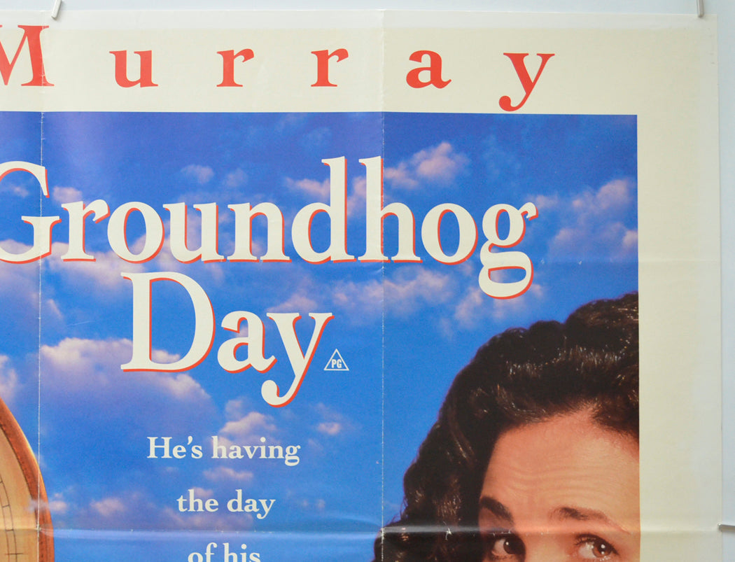 GROUNDHOG DAY (Top Right) Cinema Quad Movie Poster 