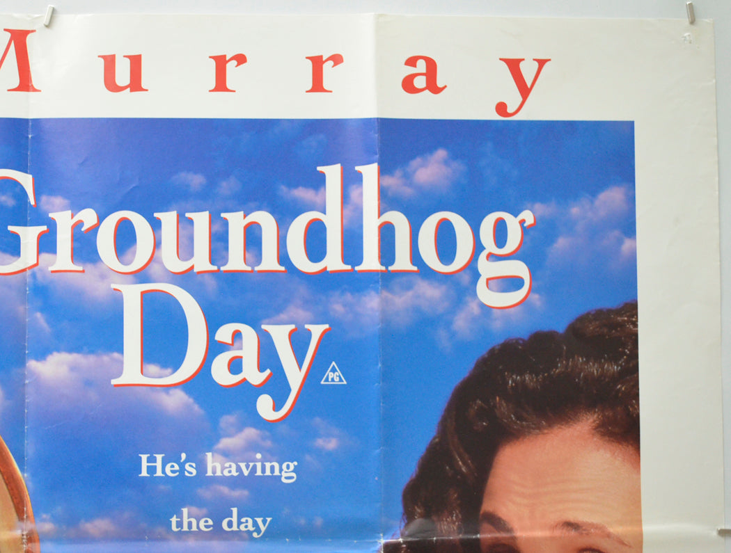 GROUNDHOG DAY (Top Right) Cinema Quad Movie Poster 