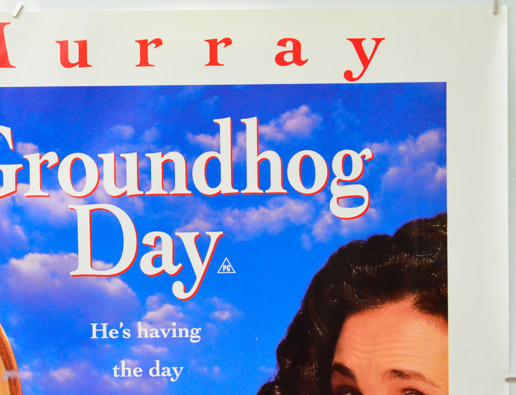 Groundhog Day (Top Right) Cinema Quad Movie Poster 
