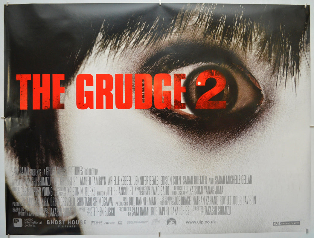 The Grudge 2 - Original Quad Poster - Film Poster - Movie Poster