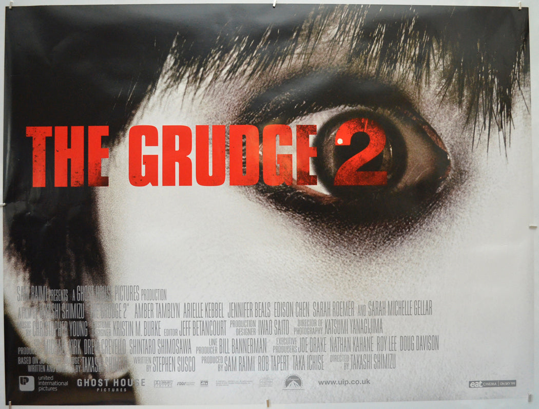 The Grudge 2 - Original Quad Poster - Film Poster - Movie Poster