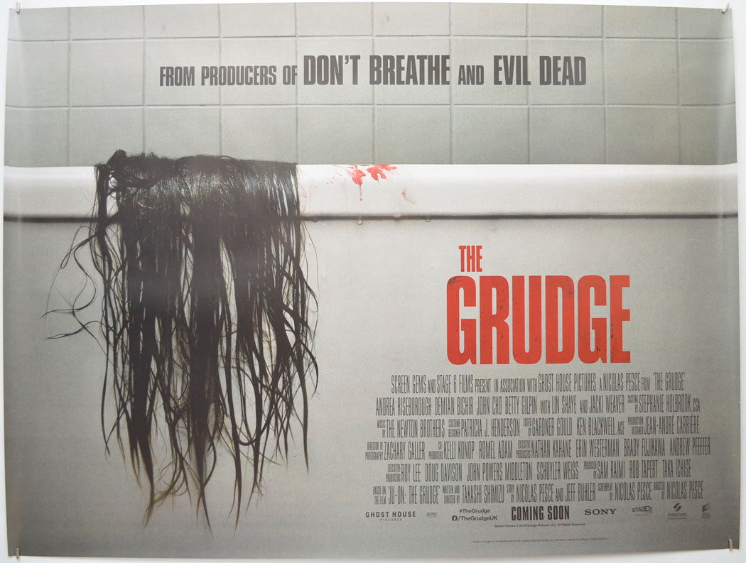 The Grudge Original Quad Poster - Film Poster - Movie Poster