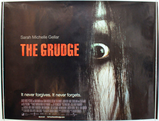 The Grudge Original British Quad Poster - Film Poster - Movie Poster 