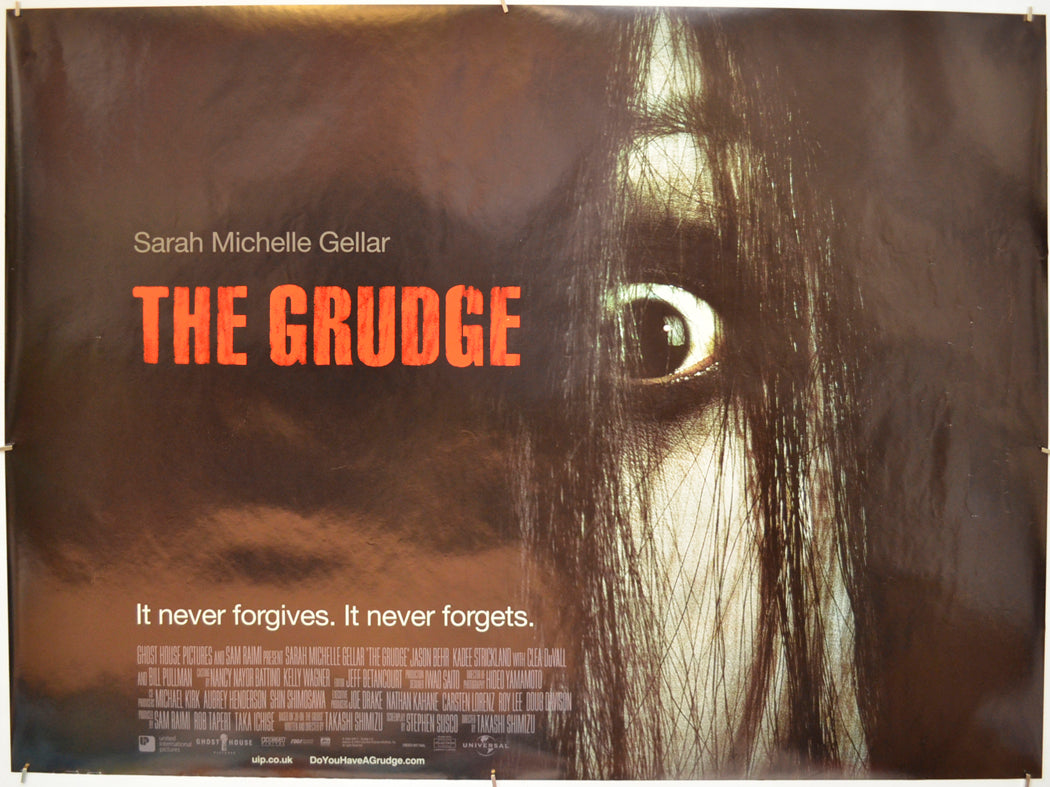 The Grudge Original Quad Poster - Film Poster - Movie Poster  