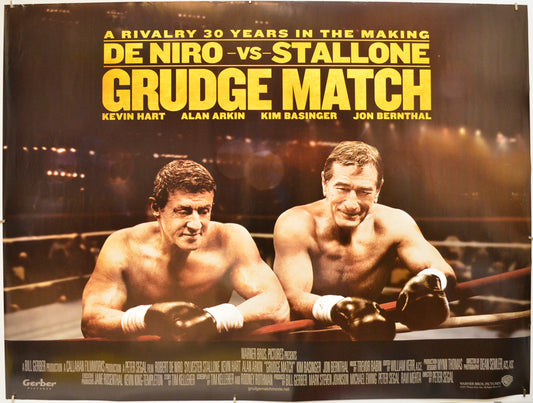 Grudge Match  Original Quad Poster - Film Poster - Movie Poster