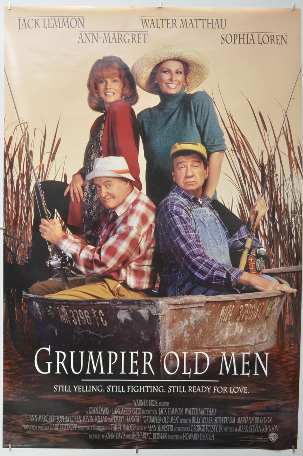 Grumpier Old Men  Original One Sheet Poster - Film Poster - Movie Poster