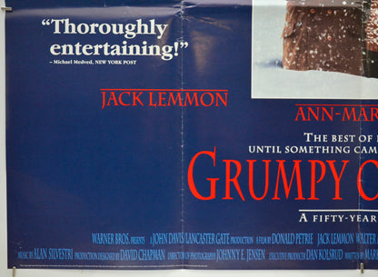 GRUMPY OLD MEN (Bottom Left) Cinema Quad Movie Poster 