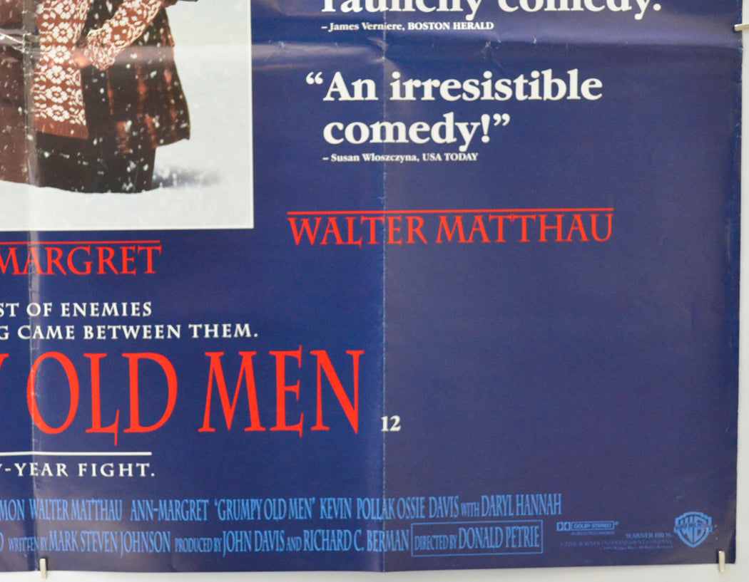 GRUMPY OLD MEN (Bottom Right) Cinema Quad Movie Poster 