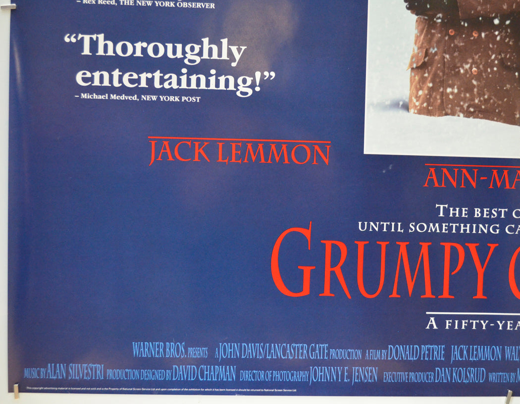 GRUMPY OLD MEN (Bottom Left) Cinema Quad Movie Poster 