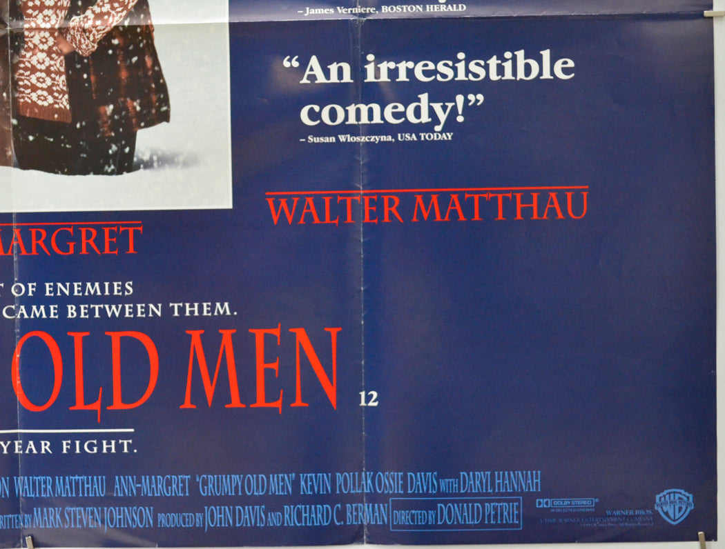 GRUMPY OLD MEN (Bottom Right) Cinema Quad Movie Poster 