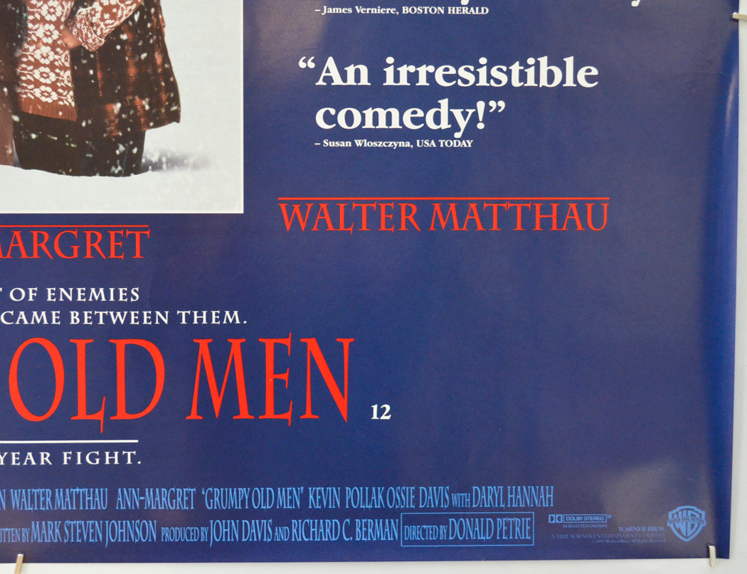 GRUMPY OLD MEN (Bottom Right) Cinema Quad Movie Poster 