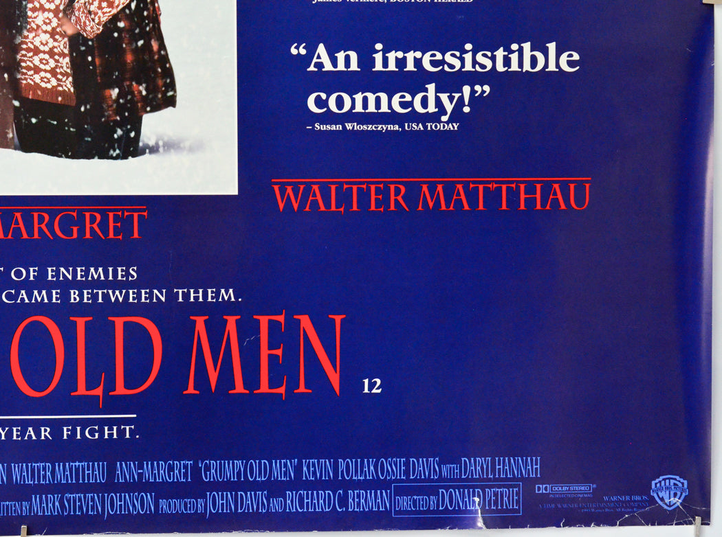 Grumpy Old Men (Bottom Right) Cinema Quad Movie Poster 