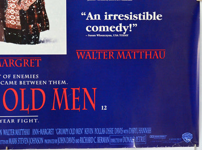 Grumpy Old Men (Bottom Right) Cinema Quad Movie Poster 