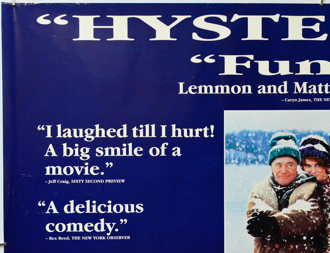 Grumpy Old Men (Top Left) Cinema Quad Movie Poster 