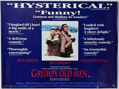 Grumpy Old Men - Original Quad Poster - Film Poster - Movie Poster
