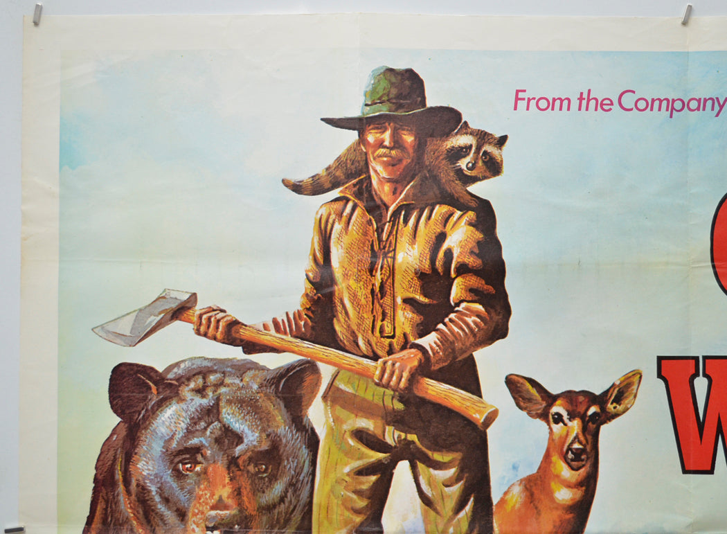 GUARDIAN OF THE WILDERNESS (Top Left) Cinema Quad Movie Poster 