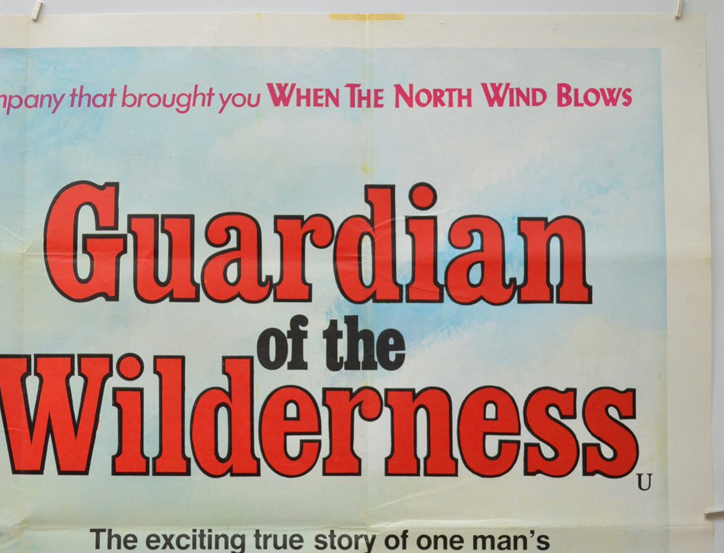 GUARDIAN OF THE WILDERNESS (Top Right) Cinema Quad Movie Poster 