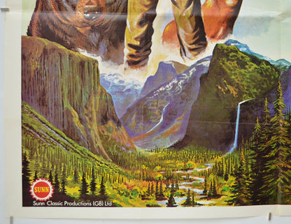 GUARDIAN OF THE WILDERNESS (Bottom Left) Cinema Quad Movie Poster 