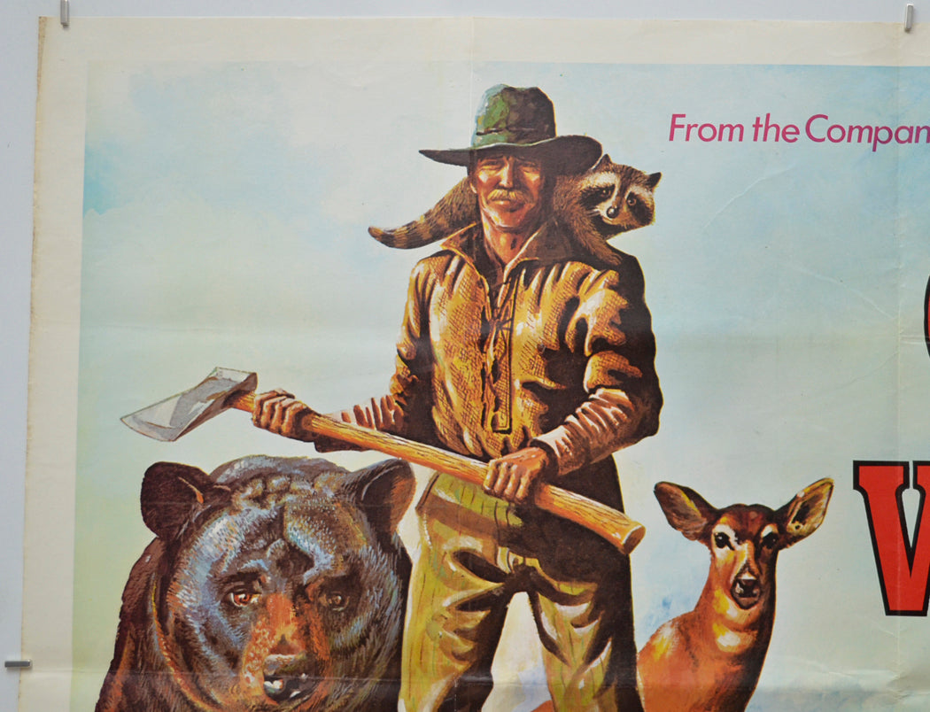 GUARDIAN OF THE WILDERNESS (Top Left) Cinema Quad Movie Poster 