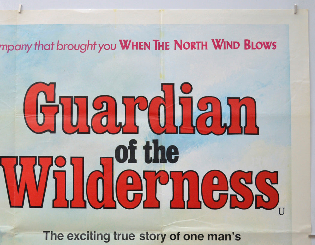 GUARDIAN OF THE WILDERNESS (Top Right) Cinema Quad Movie Poster 