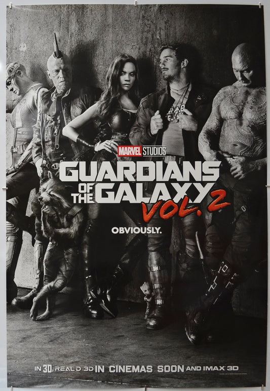 Guardians Of The Galaxy Vol. 2 (Teaser / Advance Version)  Original One Sheet Poster - Film Poster - Movie Poster