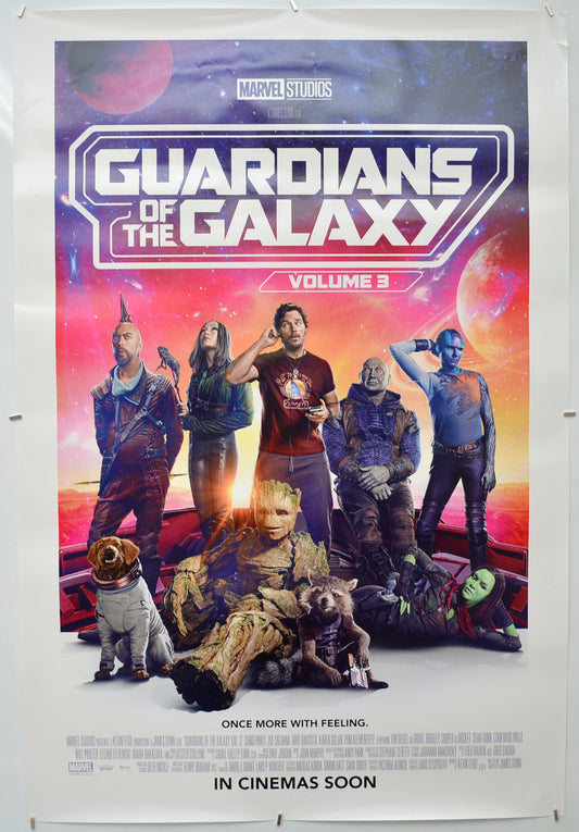 Guardians Of The Galaxy Vol. 3 Original One Sheet Poster - Film Poster - Movie Poster 