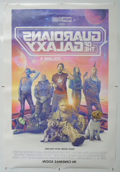 GUARDIANS OF THE GALAXY VOL. 3 (Back) Cinema One Sheet Movie Poster 