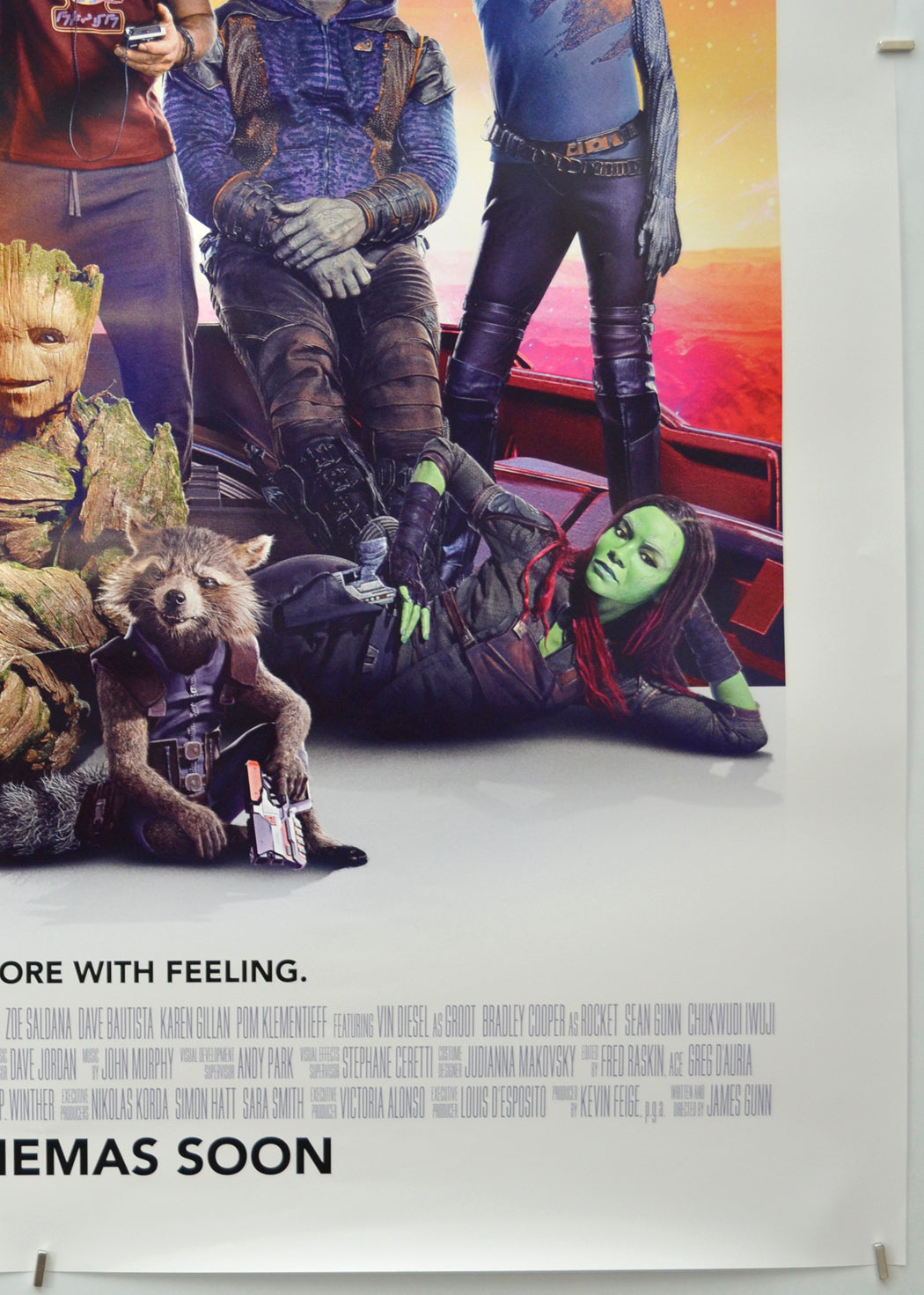 GUARDIANS OF THE GALAXY VOL. 3 (Bottom Right) Cinema One Sheet Movie Poster 