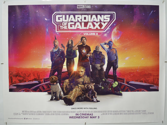Guardians Of The Galaxy Vol. 3 Original Quad Poster - Film Poster - Movie Poster