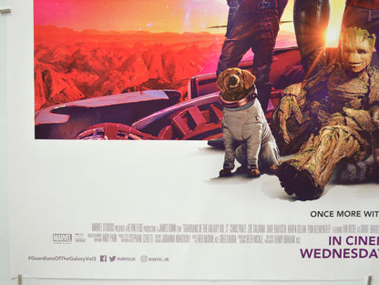 GUARDIANS OF THE GALAXY VOL. 3 (Bottom Left) Cinema Quad Movie Poster 