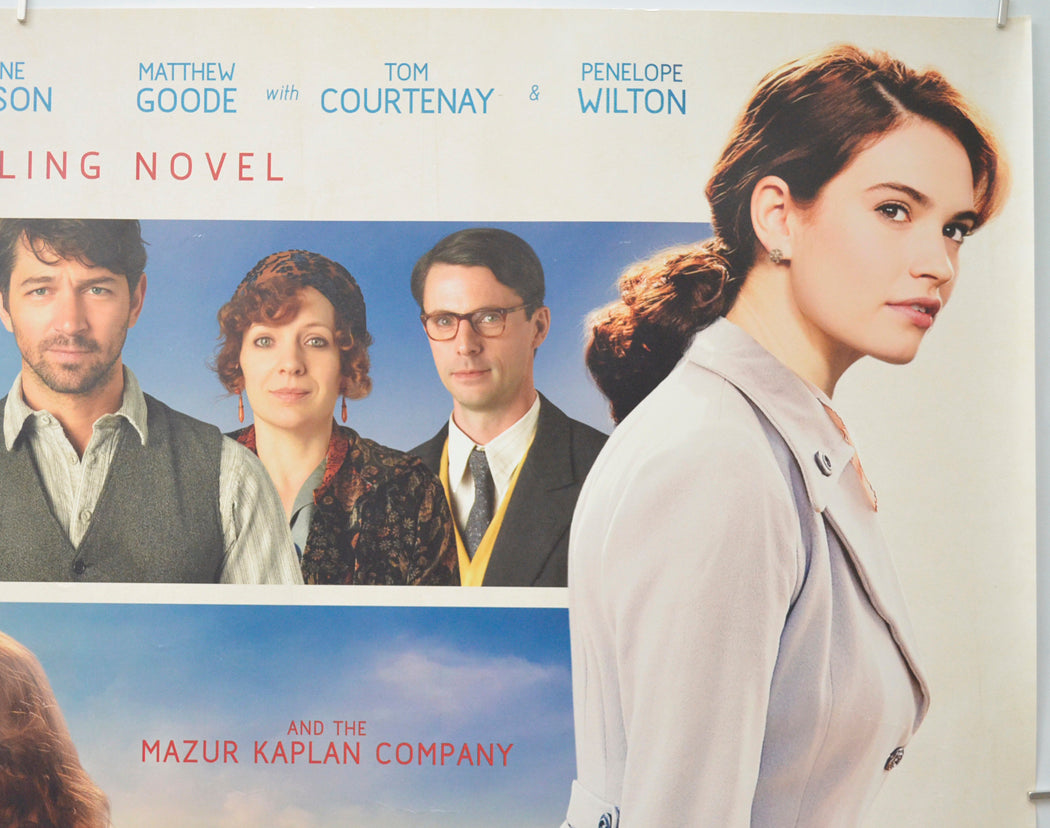 THE GUERNSEY LITERARY AND POTATO PEEL PIE SOCIETY (Top Right) Cinema Quad Movie Poster 