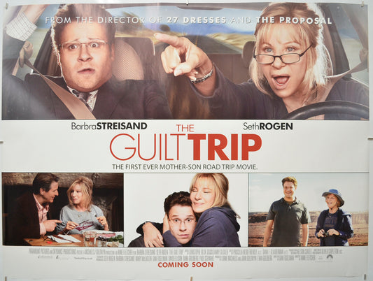 The Guilt Trip Original Quad Poster - Film Poster - Movie Poster