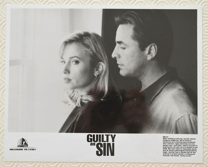 GUILTY AS SIN Original Cinema Press Kit 