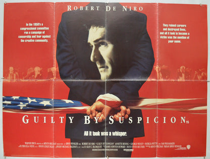 Guilty By Suspicion - Original Quad Poster - Film Poster - Movie Poster