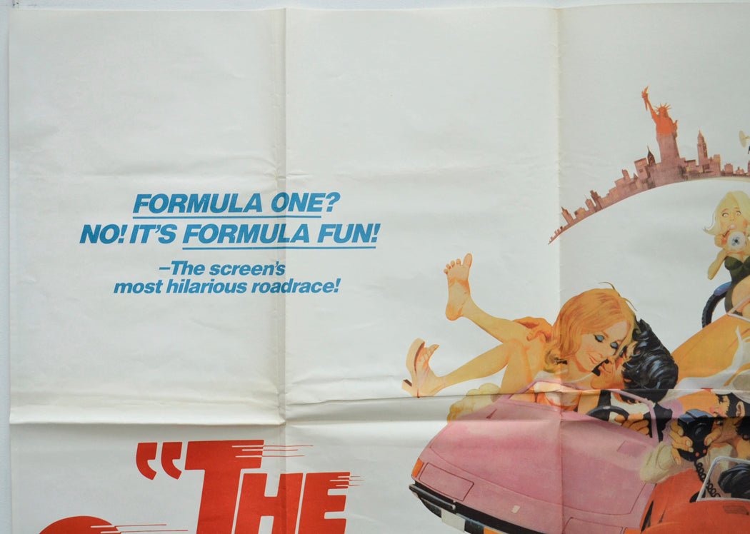 THE GUMBALL RALLY (Top Left) Cinema Quad Movie Poster 