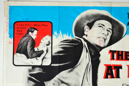 THE GUNFIGHT AT DODGE CITY (Top Left) Cinema Quad Movie Poster 