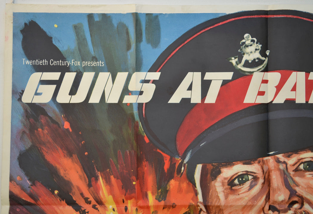 GUNS AT BATASI (Top Left) Cinema Quad Movie Poster 