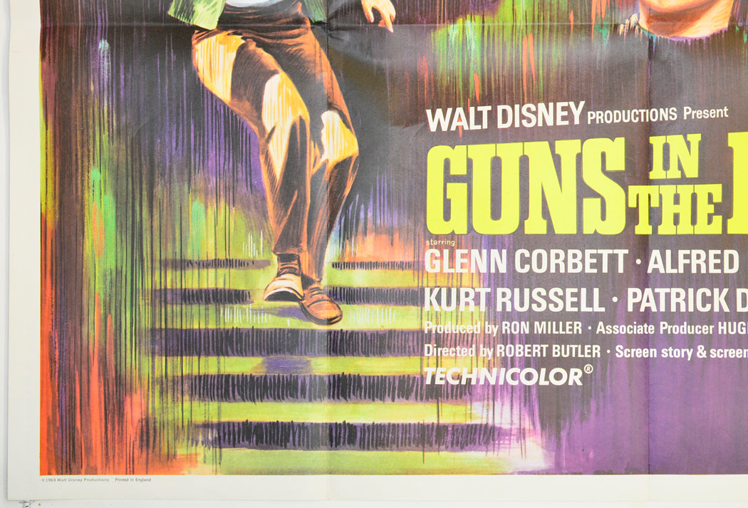 GUNS IN THE HEATHER (Bottom Left) Cinema Quad Movie Poster 