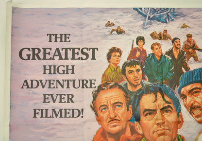 THE GUNS OF NAVARONE (Top Left) Cinema Quad Movie Poster 