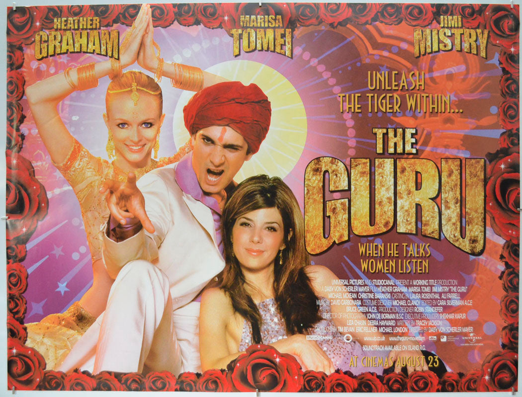 The Guru Original Quad Poster - Film Poster - Movie Poster