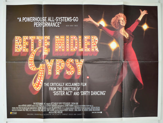 Gypsy Original Quad Poster - Film Poster - Movie Poster  