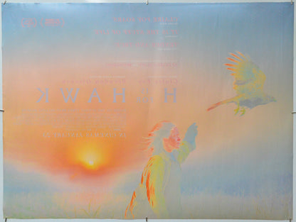 H is for Hawk (Back) Cinema Quad Movie Poster 