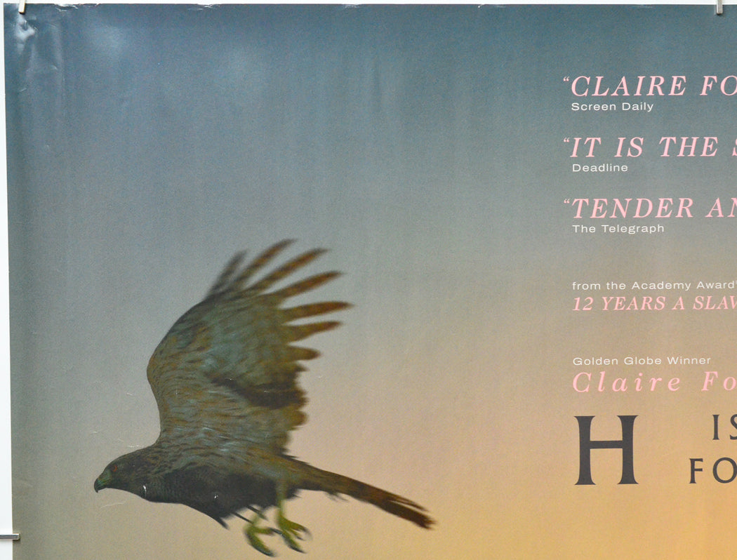 H is for Hawk (Top Left) Cinema Quad Movie Poster 