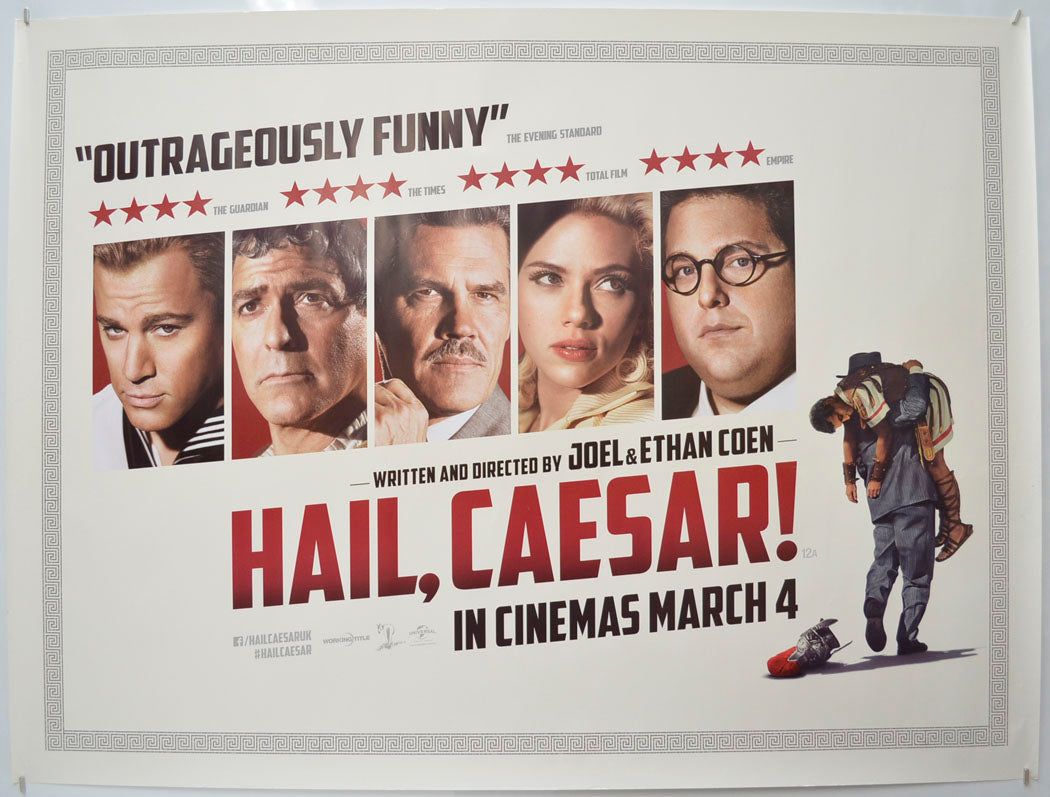 Hail, Caesar!  Original Quad Poster - Film Poster - Movie Poster