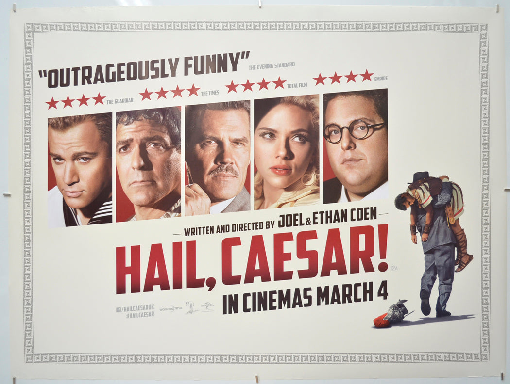 Hail, Caesar! - Original Quad Poster - Film Poster - Movie Poster