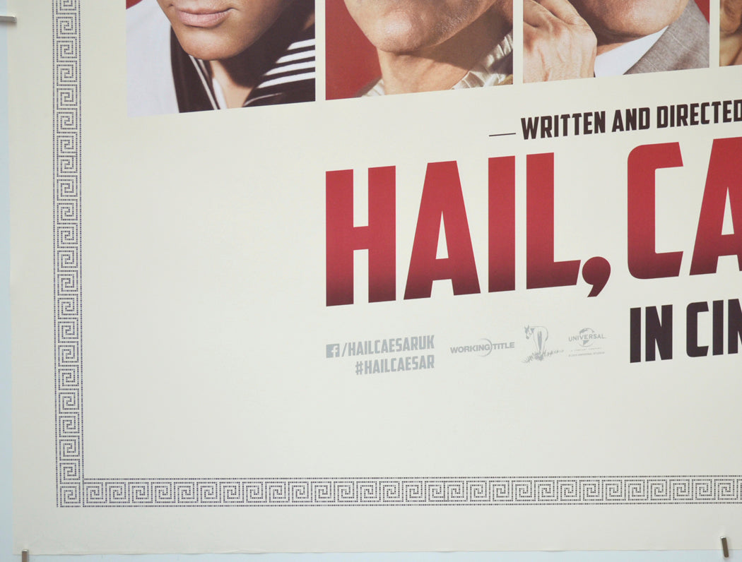 HAIL CAESAR (Bottom Left) Cinema Quad Movie Poster 