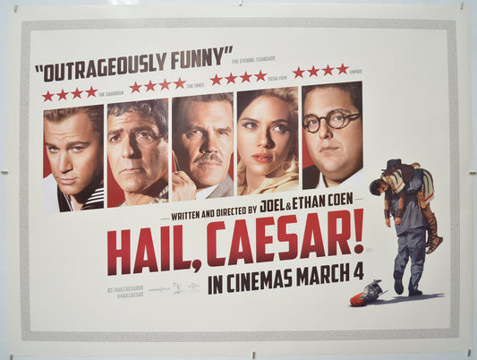 Hail, Caesar! - Original Quad Poster - Film Poster - Movie Poster