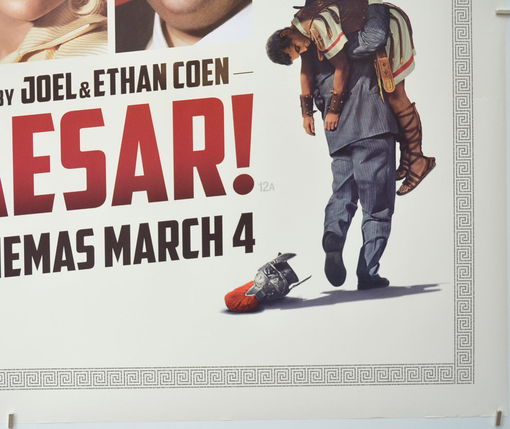 HAIL CAESAR (Bottom Right) Cinema Quad Movie Poster 