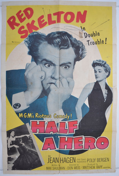 Half A Hero  Original One Sheet Poster - Film Poster - Movie Poster 